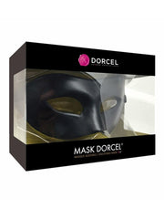 Dorcel - Eyes Wide Shut - Maska - Regulowana - Sztuczna Skóra - Czarny-Erotiekvoordeel.nl