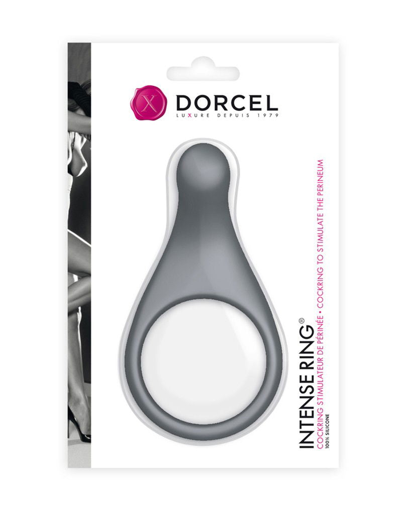 Dorcel - Intense Ring - Penisring mit Perineum-Stimulator - Schwarz - Erotiekvoordeel.nl