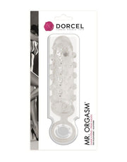 Dorcel - Mr. Orgasm Manchon pénien élastique à picots - Transparent - Erotiekvoordeel.nl