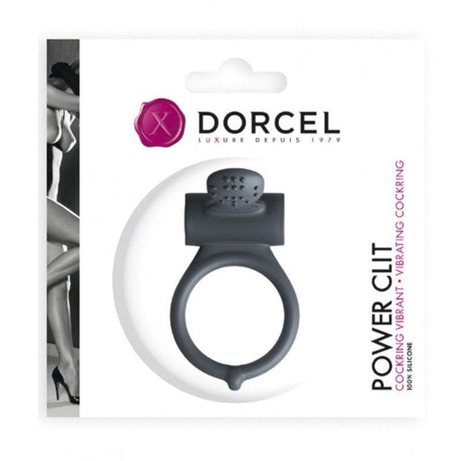 Dorcel - Power Clit - Vibrerende Penisring Met Clitoris Stimulator-Erotiekvoordeel.nl