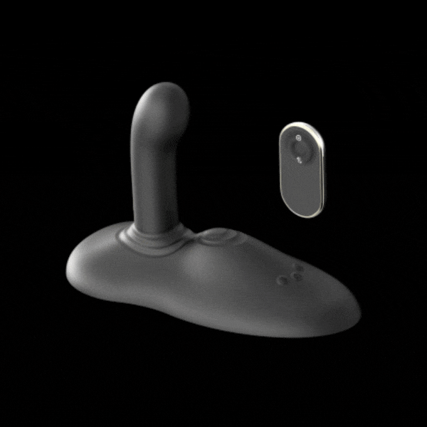 Dorcel - Power Ride - Vibratore a mani libere - Con funzione di pulsazione - Zwart-Erotiekvoordeel.nl