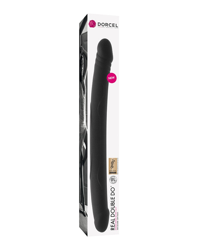 Dorcel - Real Double Do - Double Dildo - Black-Erotiekvoordeel.nl