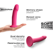 Dorcel - Real Pleasure - Stilvoller Silikon-Dildo - Rosa - Erotiekvoordeel.nl