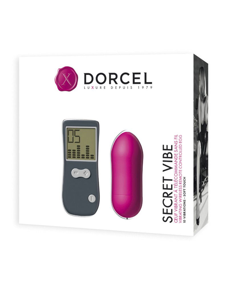 Dorcel - Secret Vibe - Vibrating Egg - Pink-Erotiekvoordeel.nl
