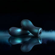 Dorcel - Sili-Cup - Masturbatore Dual Sensation - Silicone - Blu Metallizzato-Erotiekvoordeel.nl
