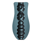Dorcel - Sili-Cup - Masturbatore Dual Sensation - Silicone - Blu Metallizzato-Erotiekvoordeel.nl