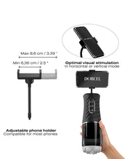 Dorcel - Thrust Blow Pro - Masturbateur automatique à mouvements de va-et-vient - Noir-Erotiekvoordeel.nl