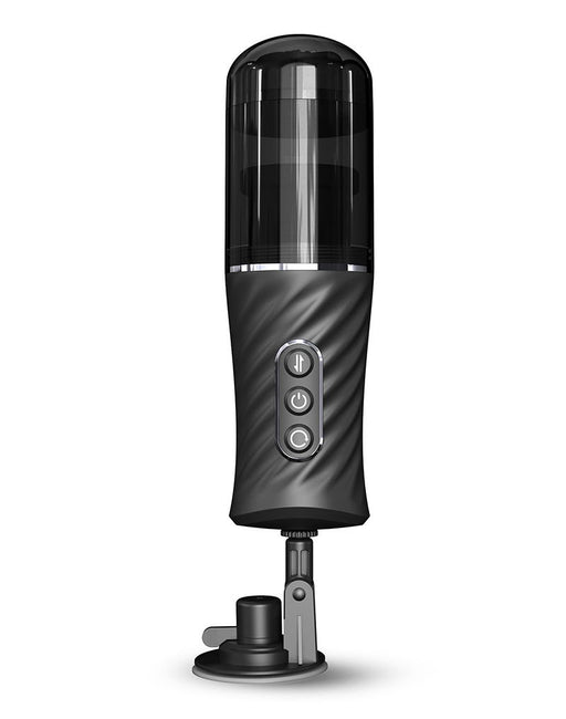 Dorcel - Thrust Blow Pro - Automatic Thrusting Masturbator - Black-Erotiekvoordeel.nl