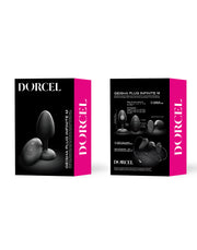 Dorcel - Vibrierender Geisha Infinite Buttplug mit beweglicher Metallkugel - Schwarz - Mit Fernbedienung - Erotiekvoordeel.nl