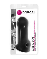Dorcel - Xtend Boy - Nasadka Wydłużająca Penisa - Czarny-Erotiekvoordeel.nl