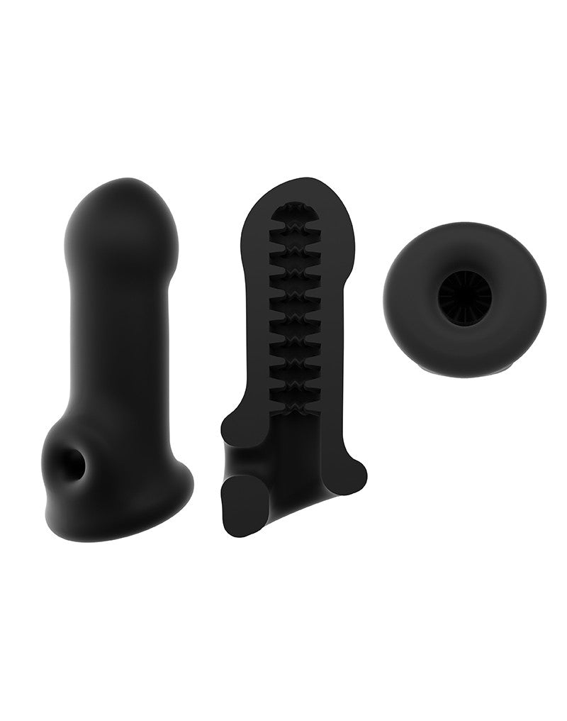 Dorcel - Xtend Boy - Nasadka Wydłużająca Penisa - Czarny-Erotiekvoordeel.nl