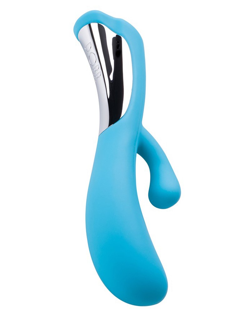 Dorr - Iora - Dual Action Rabbit Vibrator - Türkis-Erotiekvoordeel.nl