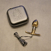Dungeon Lab Plug Elettrico Bipolare - Oro - Erotiekvoordeel.nl