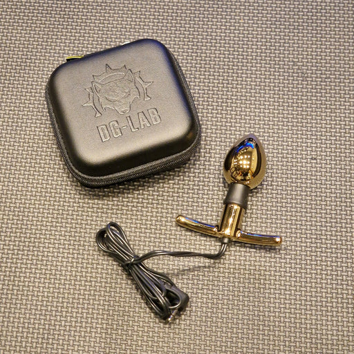 Dungeon Lab Plug Elettrico Bipolare - Oro - Erotiekvoordeel.nl