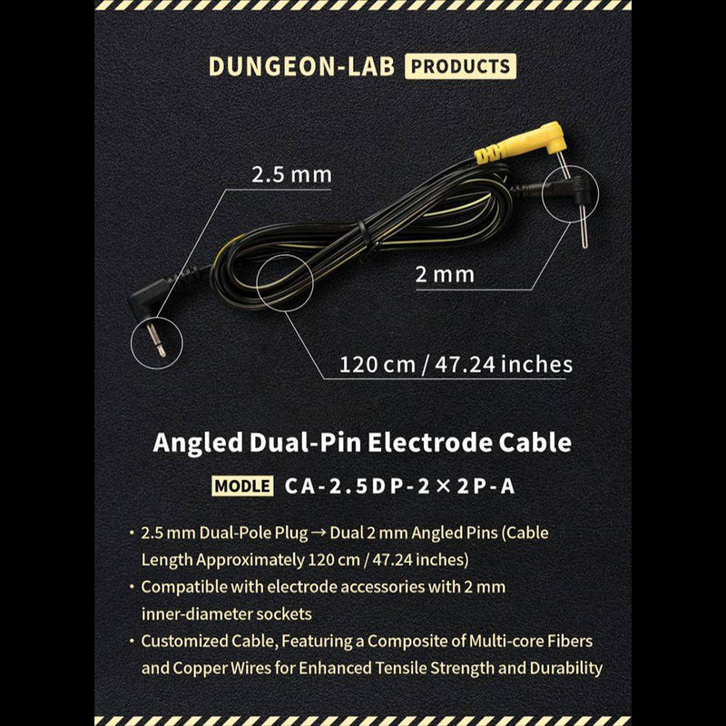 Dungeon Lab - Câble coudé - Erotiekvoordeel.nl