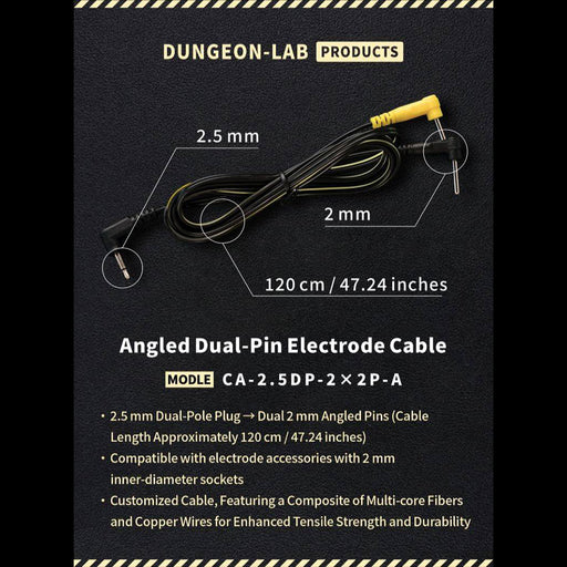 Dungeon Lab - Cavo ad angolo - Erotiekvoordeel.nl