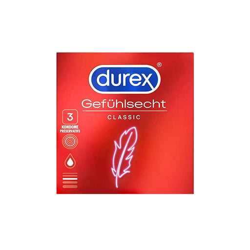 Durex - Classic Natural Condoms - 3-pack-Erotiekvoordeel.nl