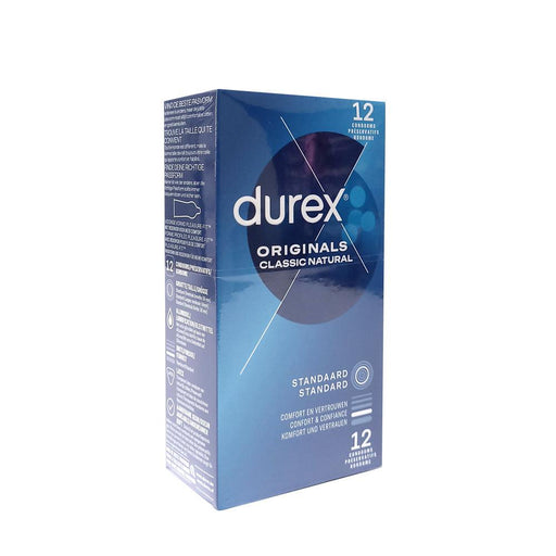 Durex - Originals Classic Natural Condooms - 12 stuks-Erotiekvoordeel.nl