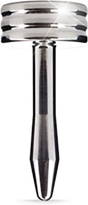 E-Stim Systems - Diamond Penis Plug - Urethrasound - Aluminium - S-Erotiekvoordeel.nl