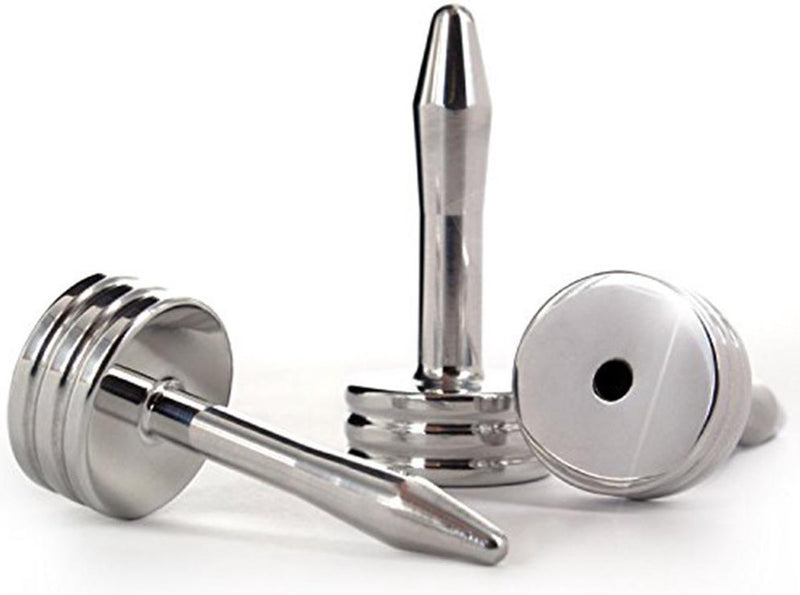 E-Stim Systems - Diamond Penis Plug - Urethrasound - Aluminium - S-Erotiekvoordeel.nl