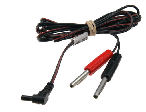 E-Stim Systems – Cavo TENS da 4 mm – 1,5 m – Nero-Erotiekvoordeel.nl