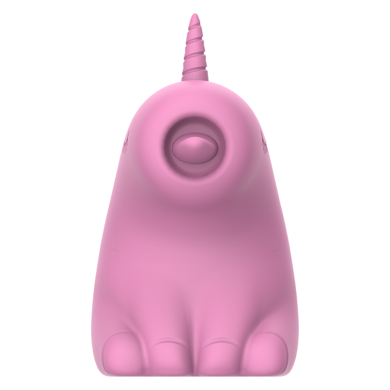 ER - Cupcake Unicorn - Clitoral Vibrator with 360° Rotating Tongue - Pink-Erotiekvoordeel.nl
