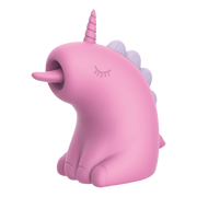 ER - Cupcake Unicorn - Clitoral Vibrator with 360° Rotating Tongue - Pink-Erotiekvoordeel.nl