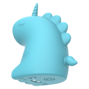 ER - Snowflake Unicorn - Klitorisvibrator mit leckender Zunge - Blau - Erotiekvoordeel.nl