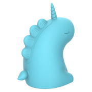 ER - Snowflake Unicorn - Klitorisvibrator mit leckender Zunge - Blauw-Erotiekvoordeel.nl
