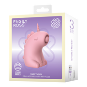 ER - Sweetmoon Unicorn - Clitoral Massager with Pulse - Soft Pink-Erotiekvoordeel.nl