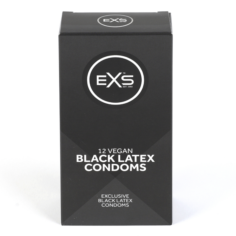 EXS Black Condoms - Erotiekvoordeel.nl