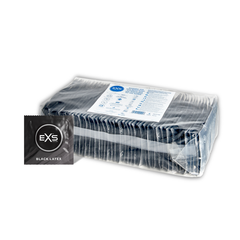 EXS Black Condoms - Erotiekvoordeel.nl