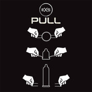 EXS Pull Regular Condoms - 54 mm - latex-free - with pull tab - 6 pieces - Erotiekvoordeel.nl
