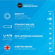 EXS Snug Fit Condoms - Erotiekvoordeel.nl