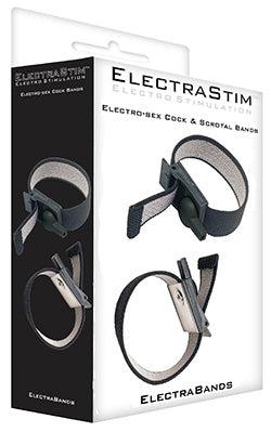 ElectraStim - Electrosex - Adjustable Fabric Cock And Scrotal Bands-Erotiekvoordeel.nl