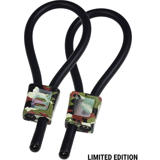 ElectraStim - Electrosex - ElectraLoops Prestige Camo - Anillos para el pene - 2 unidades-Erotiekvoordeel.nl