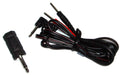 ElectraStim - Electrosex - Jack Adaptor Cable Kit 3.5 mm to 2.5 mm-Erotiekvoordeel.nl