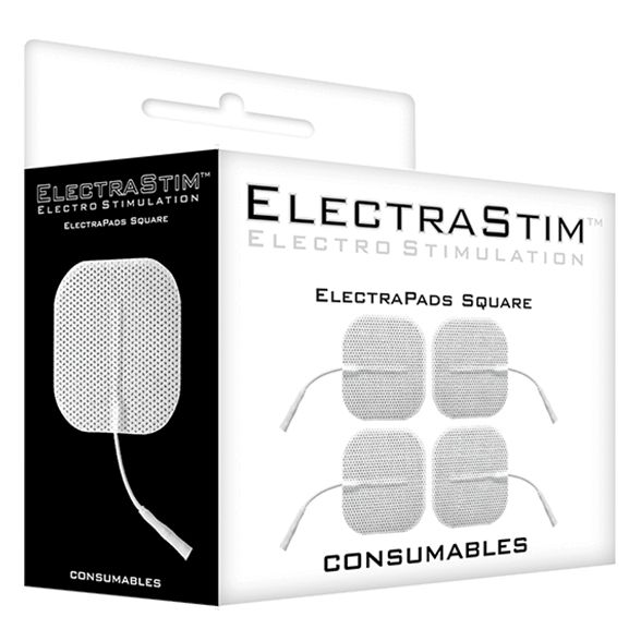 ElectraStim - Electrosex - Love Pads-Square (Pack Of 4)-Erotiekvoordeel.nl
