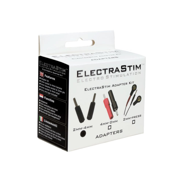 ElectraStim - Electrosex - Pin Converter Kit 2 mm naar 4 mm-Erotiekvoordeel.nl