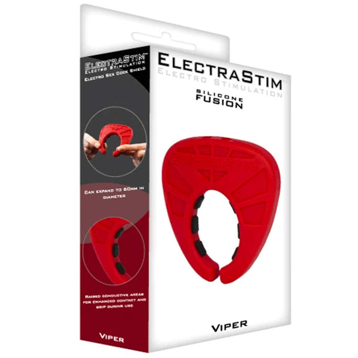 ElectraStim - Electrosex - Silicone Fusion Viper Cock Shield-Erotiekvoordeel.nl
