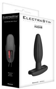 ElectraStim - Electrosex - Siliconen Noir Rocker Buttplug - Drie Maten-Erotiekvoordeel.nl