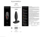 ElectraStim - Electrosex - Siliconen Noir Rocker Buttplug - Drie Maten-Erotiekvoordeel.nl