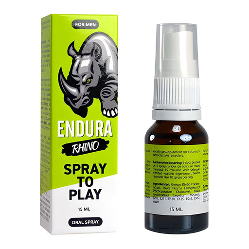 Endura Rhino Mundspray - Spray to Play - Erotiekvoordeel.nl