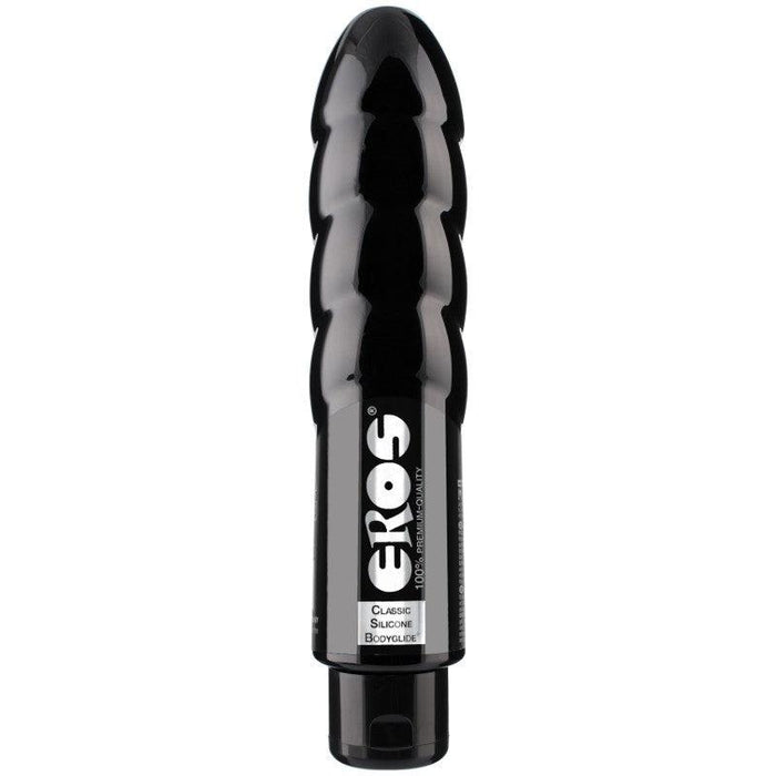 Eros - Siliconen Bodyglide - Glijmiddel en Massage - Fles in de vorm van Sex Toy - 175 ml-Erotiekvoordeel.nl