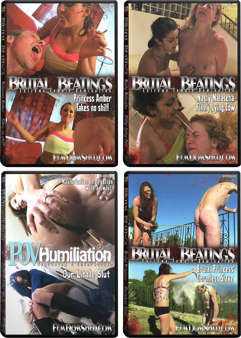 DVD erotico - Femdom Shed A - Confezione da 10 - Erotiekvoordeel.nl