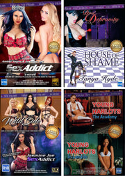 Erotic DVD - Harmony - Set of 8 DVDs - Pack E-Erotiekvoordeel.nl