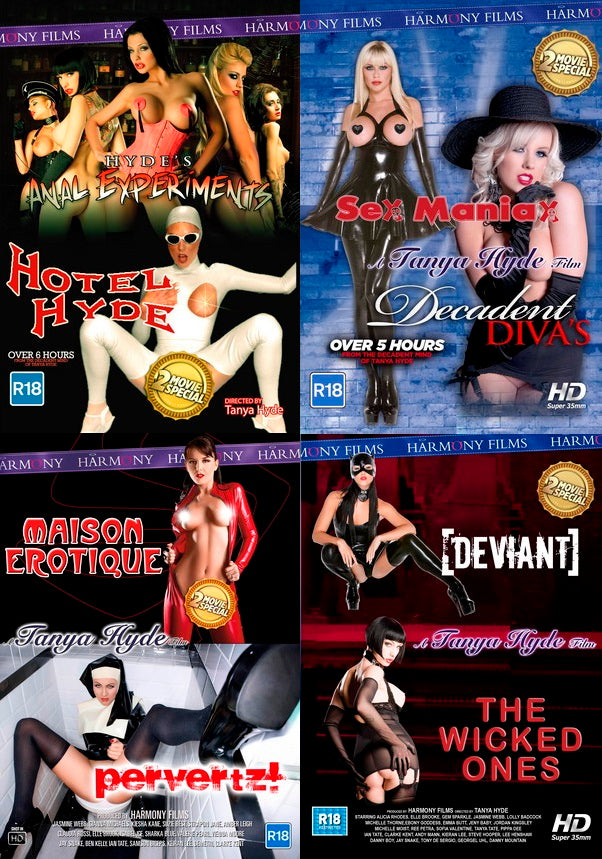 DVD érotique - Harmony - Lot de 9 DVD - Pack A-Erotiekvoordeel.nl