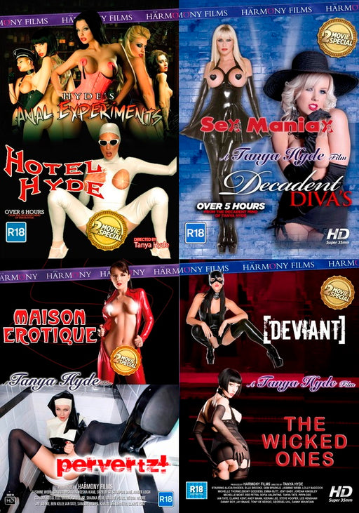 DVD érotique - Harmony - Lot de 9 DVD - Pack A-Erotiekvoordeel.nl