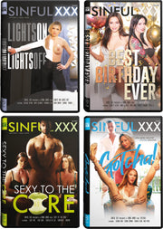 DVD - Sinful XXX D - Confezione da 10 - Erotiekvoordeel.nl