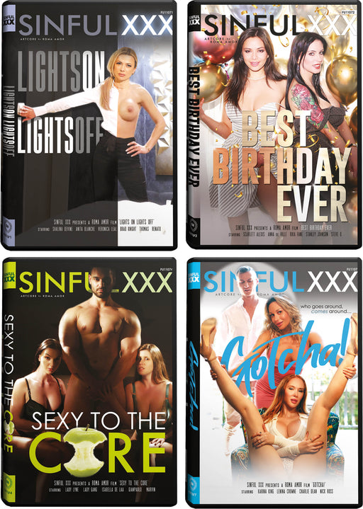 DVD - Sinful XXX D - 10 Pack - Erotiekvoordeel.nl